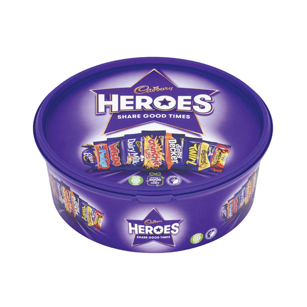 Cadbury Heroes Chocolate Tub 550g