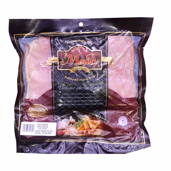 [NON-HALAL] Full Glory Smoked Back Bacon 500g (highest price)