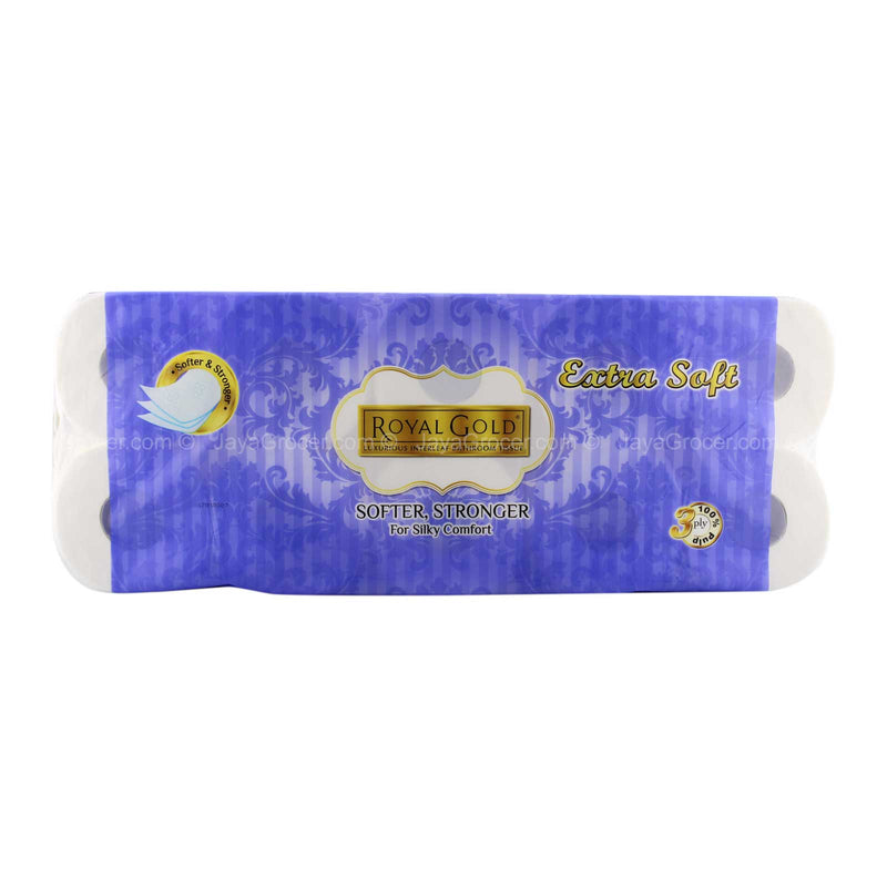 Royal Gold Elegant Bathroom Tissues 210pcs x 10
