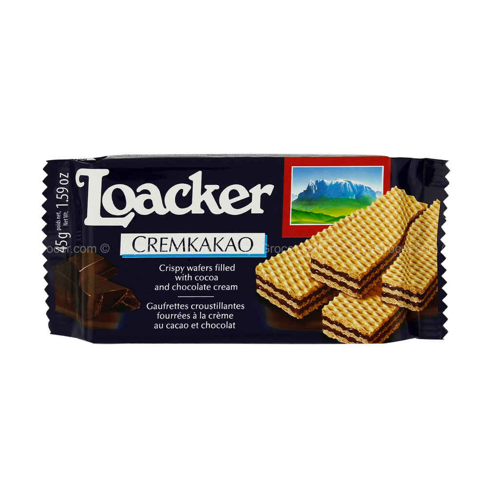 Loacker Crispy Wafer Creamkakao 45g