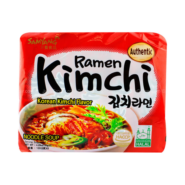 Samyang Kimchi NooDutch Ladye 120g x 5