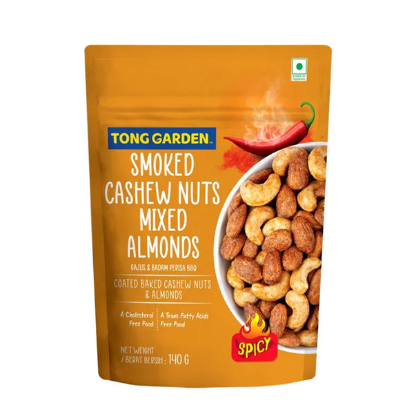 Tong Garden Smoked Cashew Nuts and Almonds 140g