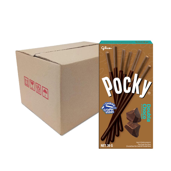 Glico Pocky Double Chocolate Flavour Biscuit Stick 39g (highest price)