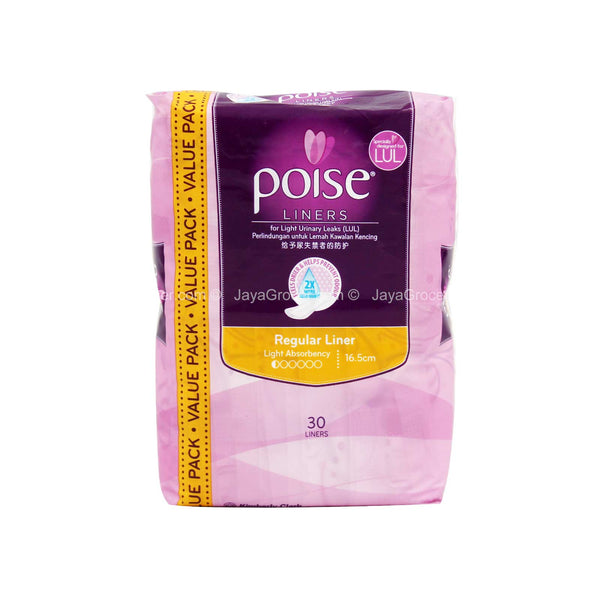 Poise Regular Liners 12pcs x 2