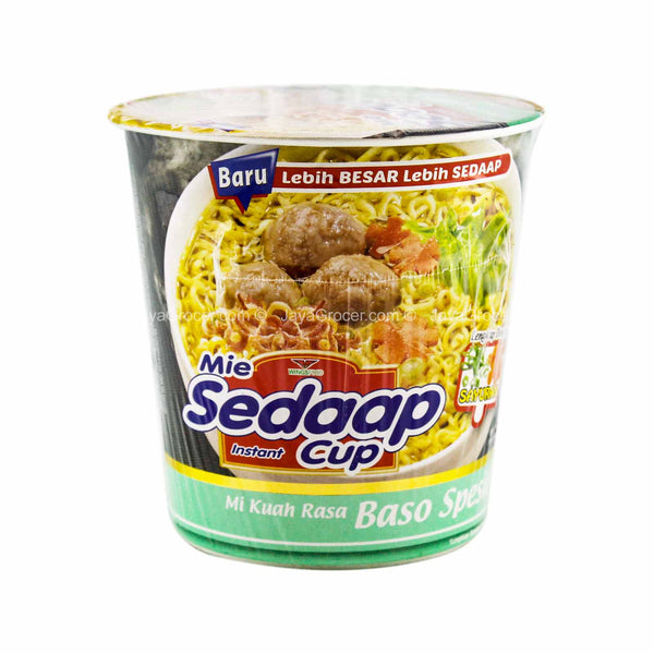 Mi Sedap Baso Special Instant Noodle Cup 77g