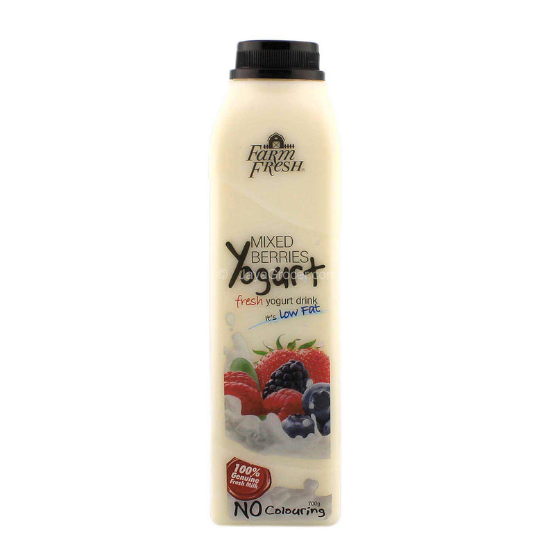 Farm Fresh Mixed Berries Low Fat Yogurt Drink 700ml