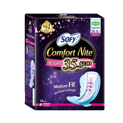 Sofy Body Fit Night Wing Slim 35.5cm 16pcs/pack