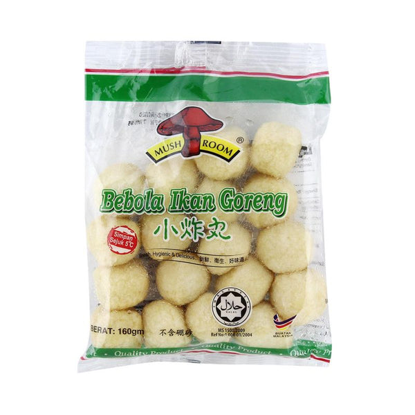 Mushroom Fried Fish Balls (Bebola Ikan Goreng) 160g (highest price)