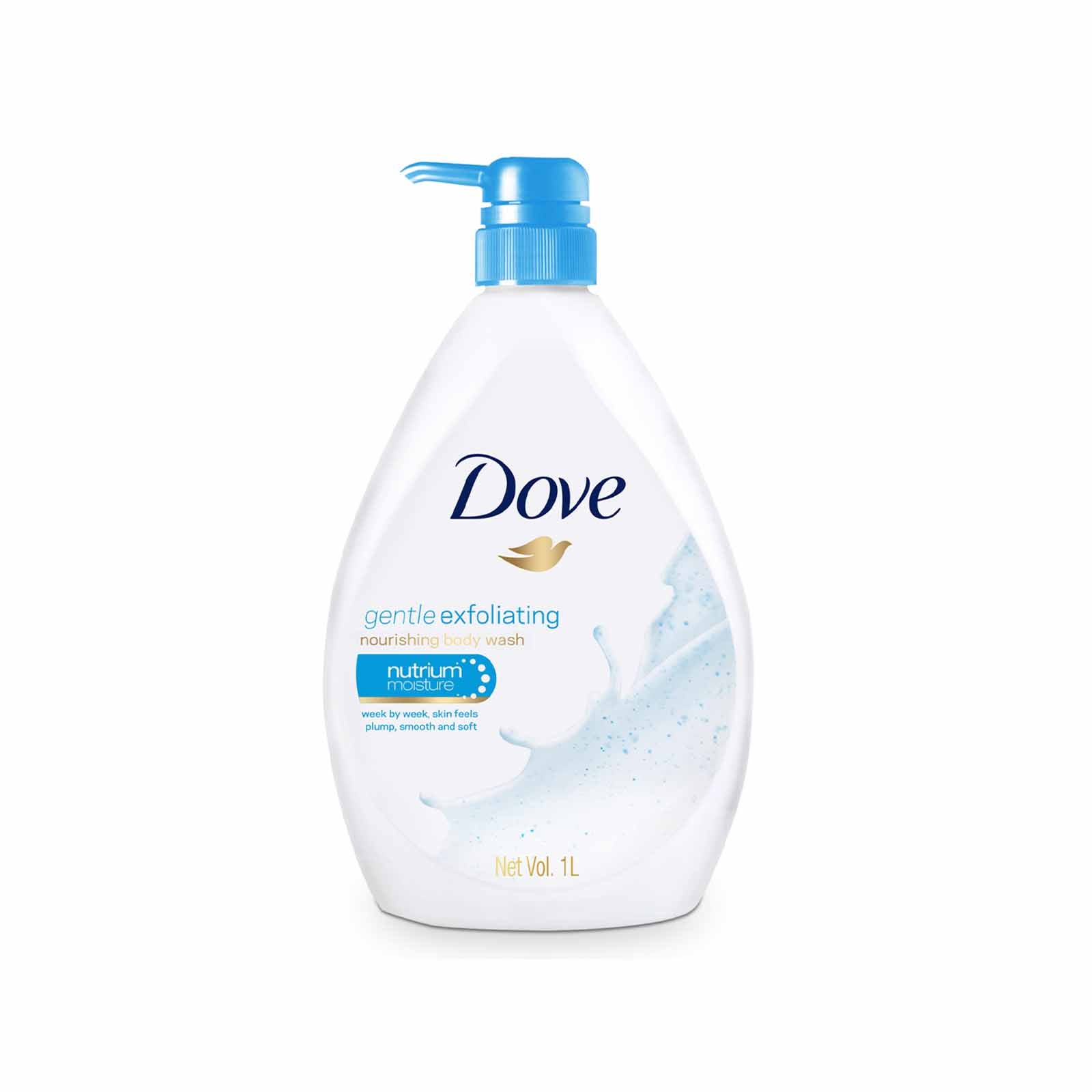 Dove Gentle Exfoliating Sea Body Wash 1L