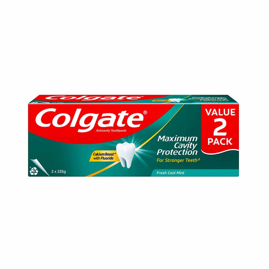 Colgate Fresh Cool Mint Toothpaste 225g x 2