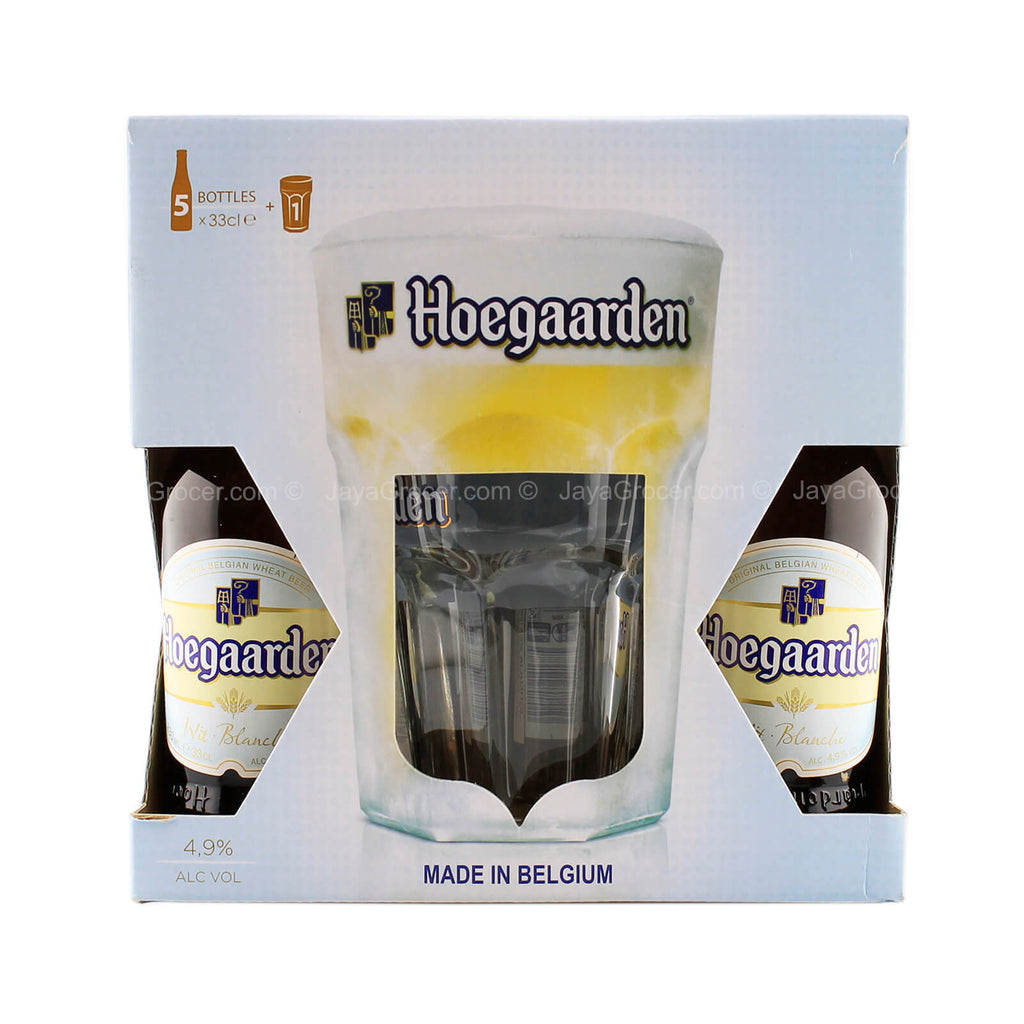 Hoegaarden White Beer 330ml x 5
