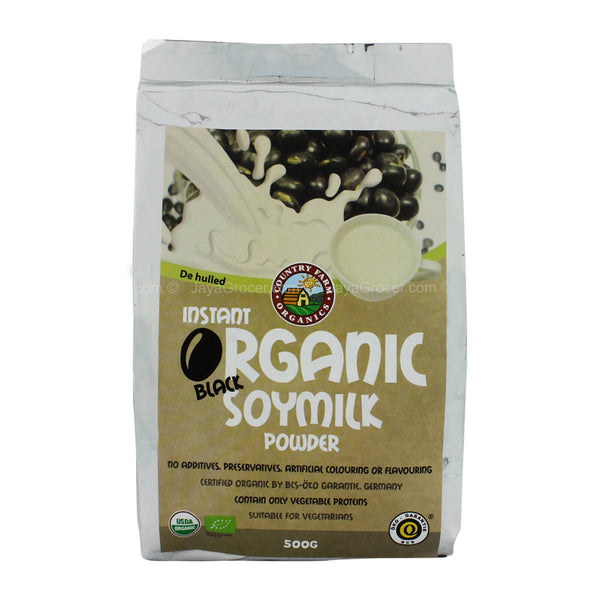 Country Farm Organic Instant Black Soy Milk Powder 500g