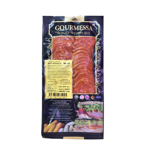 Gourmessa Beef Pepperoni 100g