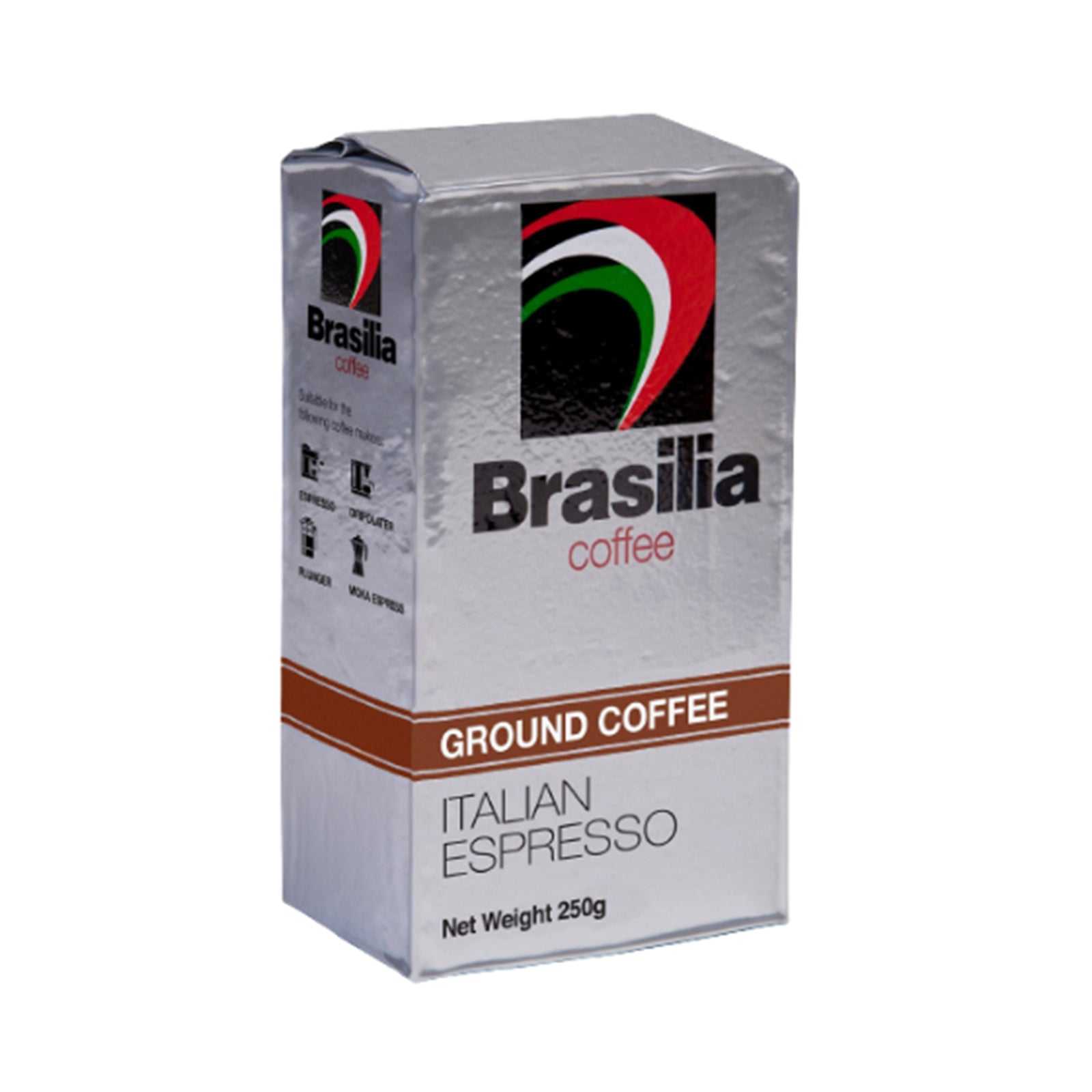 BRASILIA BRICK ITALIAN ESPRESSO 250G*1