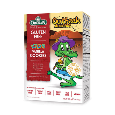 Orgran Health & Nutrition Gluten Free Kids Outback Animals Chocolate Cookies 175g