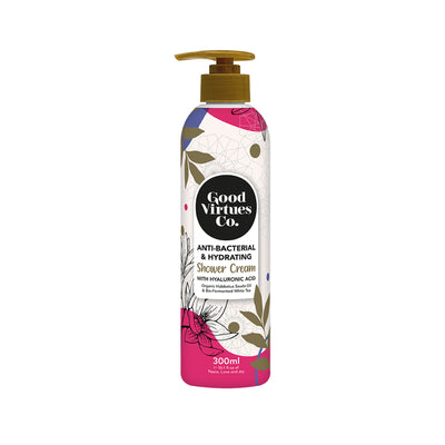 Good Virtues Co. Radiant & Renewing Anti-Bacterial & Hydrating Shower Cream 300ml