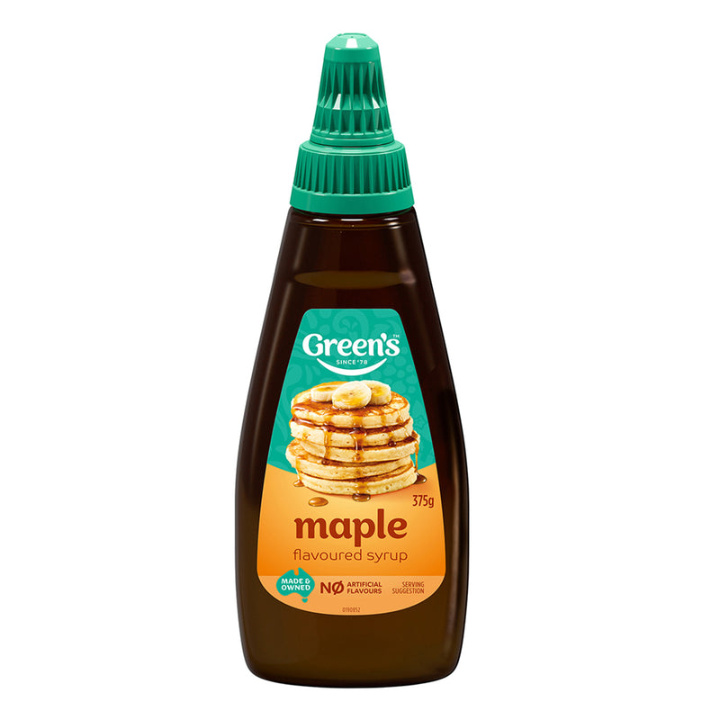 Greens Maple Flavored Syrup 375g