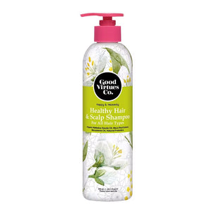 Good Virtues Healthy Hair and Scalp Shampoo for All Hair Types 300ml