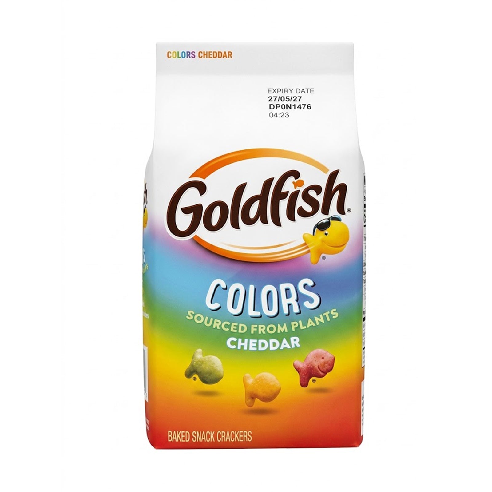 Pepperidge Farm Goldfish Colors Baked Snack Crackers Cheddar Flavour 187g