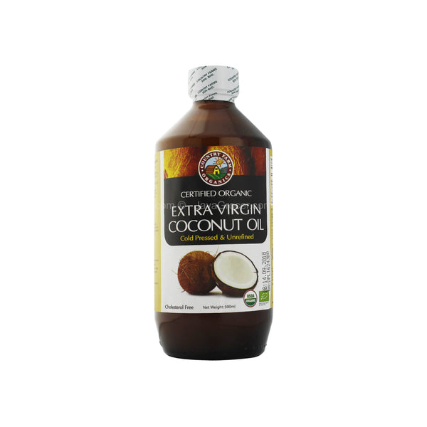 Country Farm Organics Extra Virgin Coconut Oil 500ml (highest price)