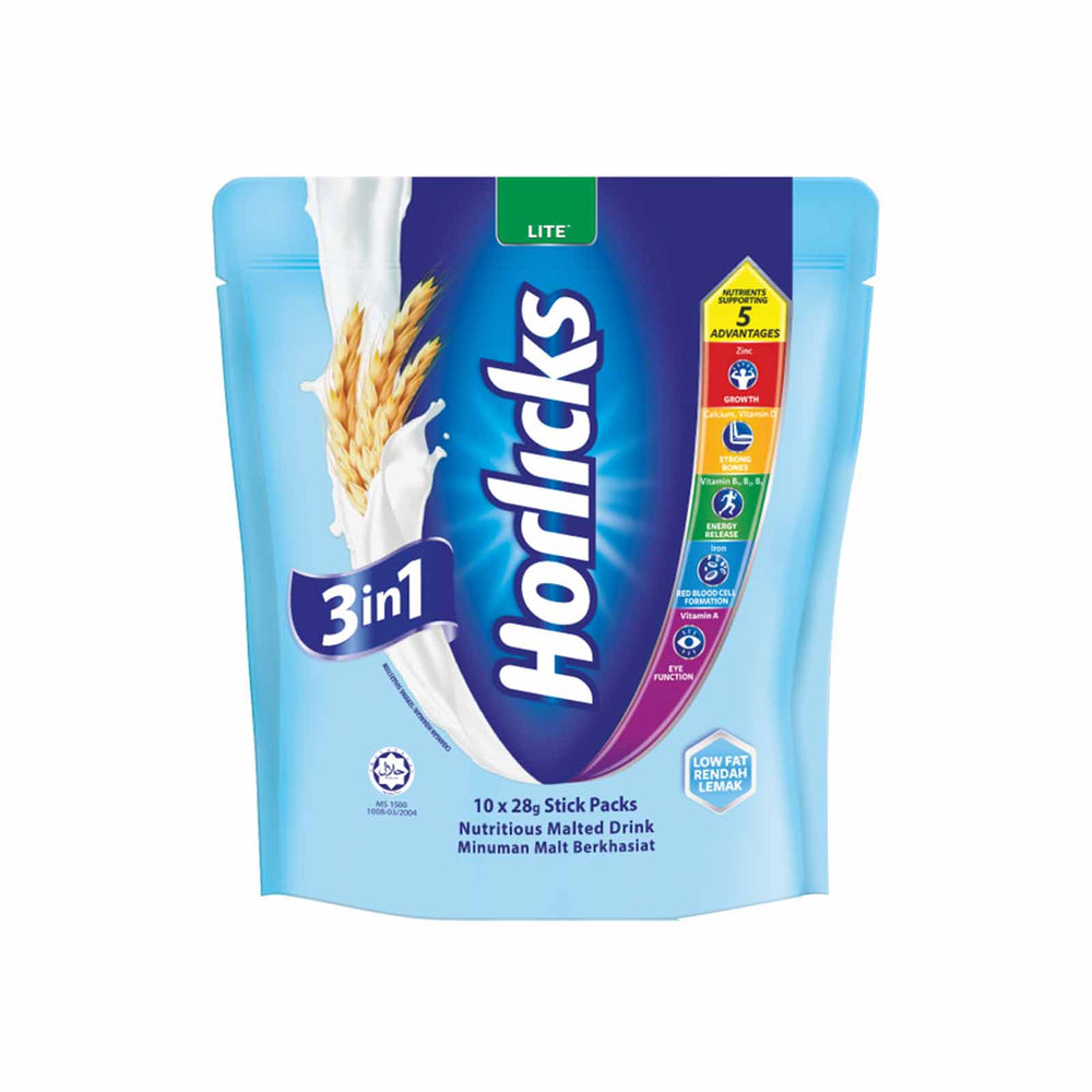 Horlicks 3 In 1 Instant Lite 28g x 10