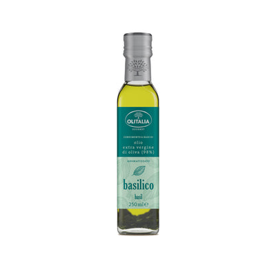 Olitalia Gourmet Extra Virgin Olive Oil with Basil 250ml