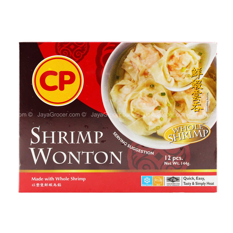 CP Ready-to-Eat Raw Shrimp Wonton 154g