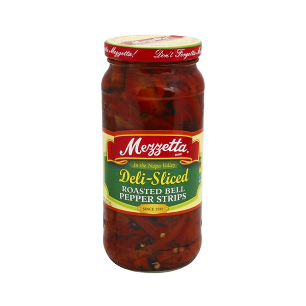 Mezzetta Deli-Sliced Sweet Roasted Bell Peppers 453.5g