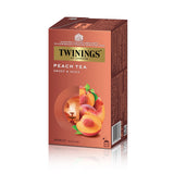Twinings Peach Flavoured Tea 2g x 25