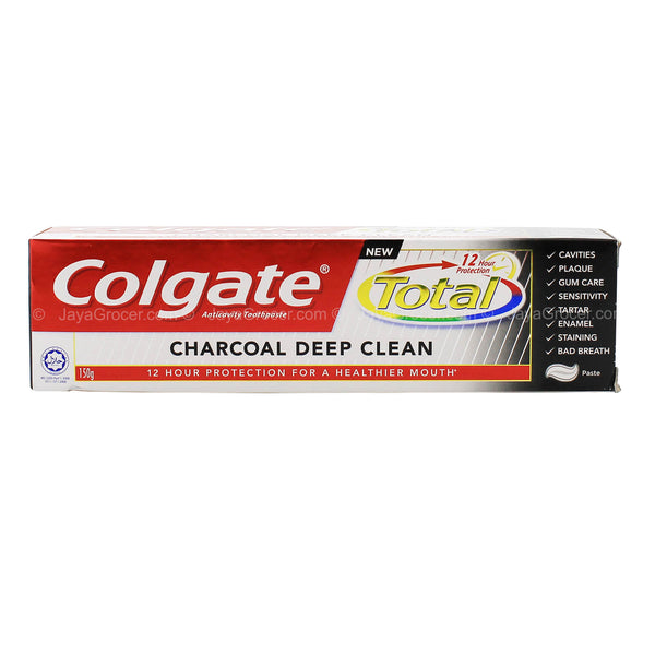 Colgate Total Charcoal Deep Clean 150g