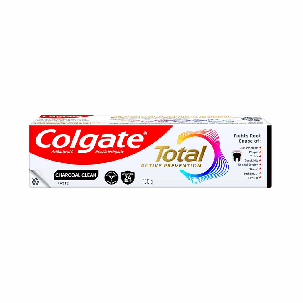 Colgate Total Charcoal Deep Clean Value Pack 150g x 2
