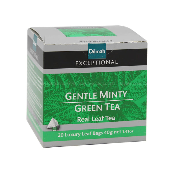 Dilmah Exceptional Gentle Minty Green Tea 40g (highest price)