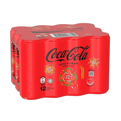 Coca-Cola Zero Can 320ml x 12