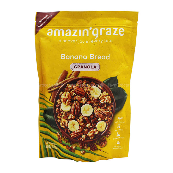 Amazin's Graze Banana Bread Granola 250g (highest price)