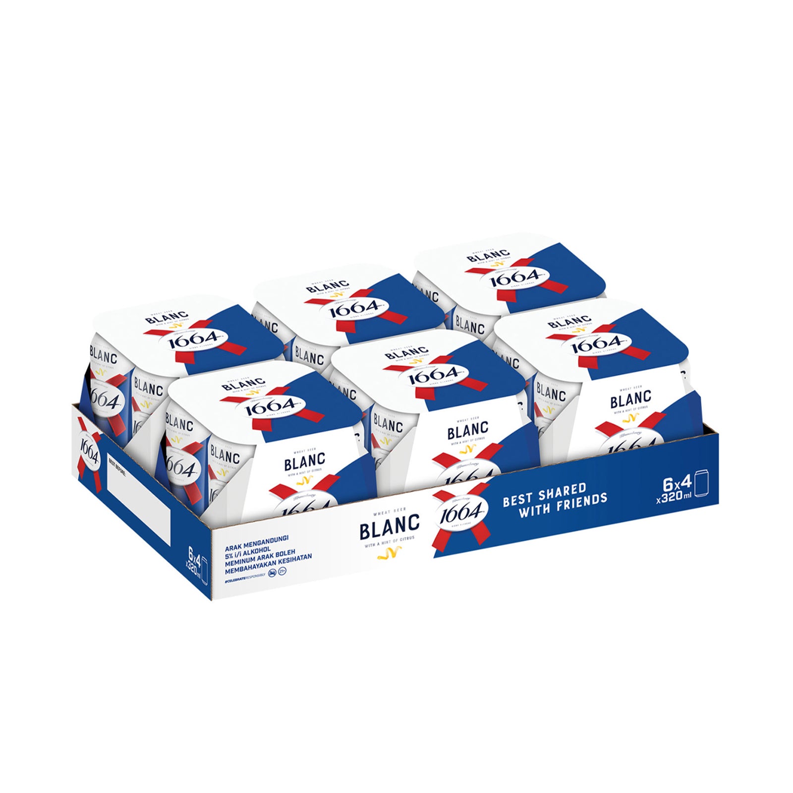 Kronenbourg 1664 Blanc (Can) 320ml