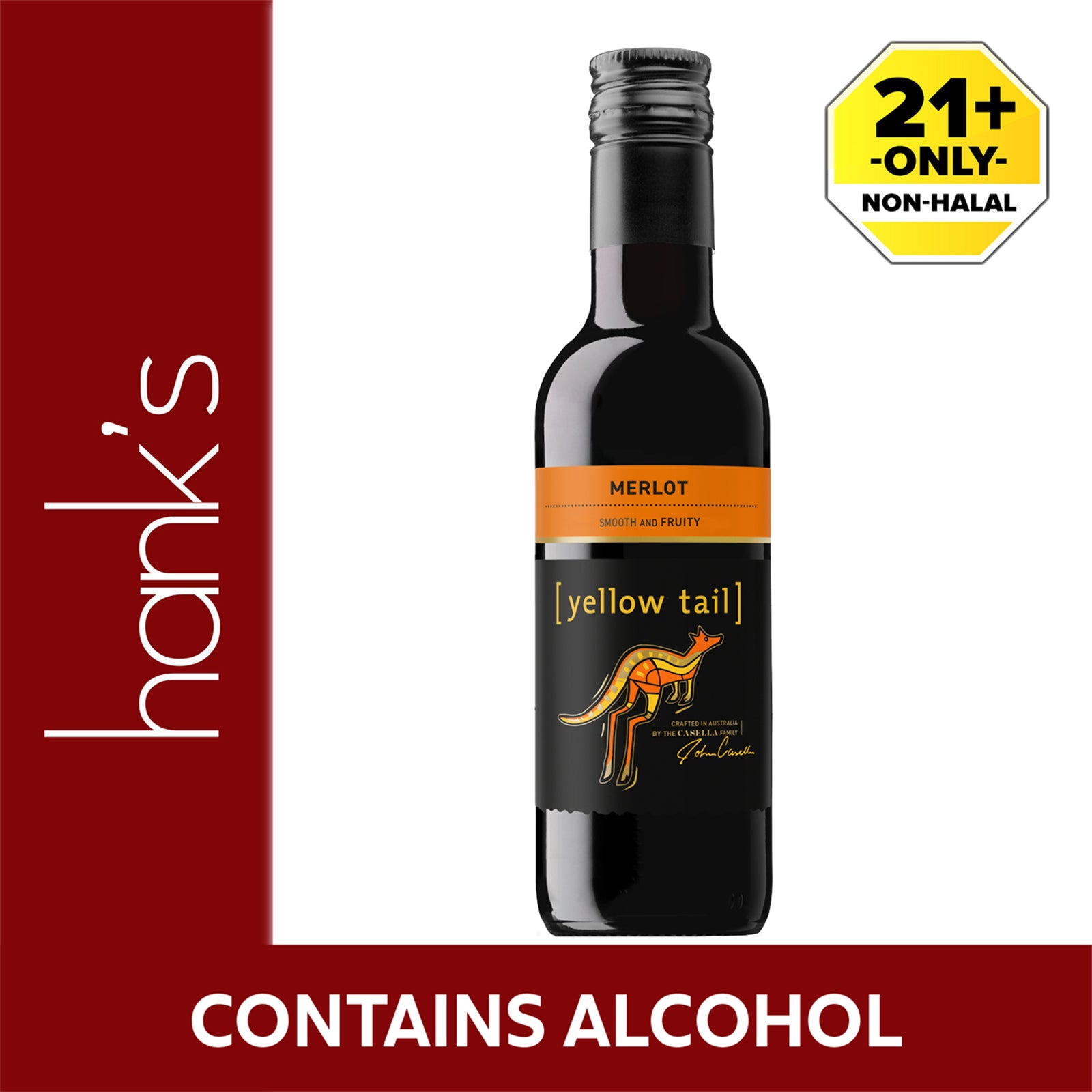YELLOW TAIL MERLOT 187ML