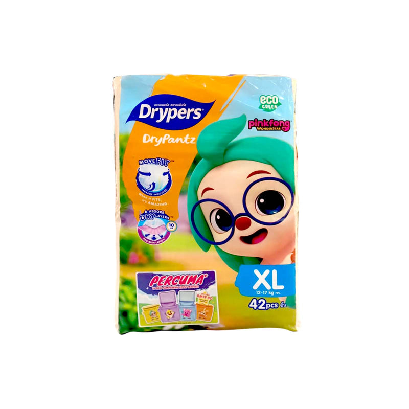 Drypers Drypantz Extra Large Baby Diaper 42pcs/pack