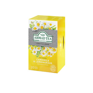 Ahmad Tea Camomile and Lemongrass Tea Bag 20pcs/pack