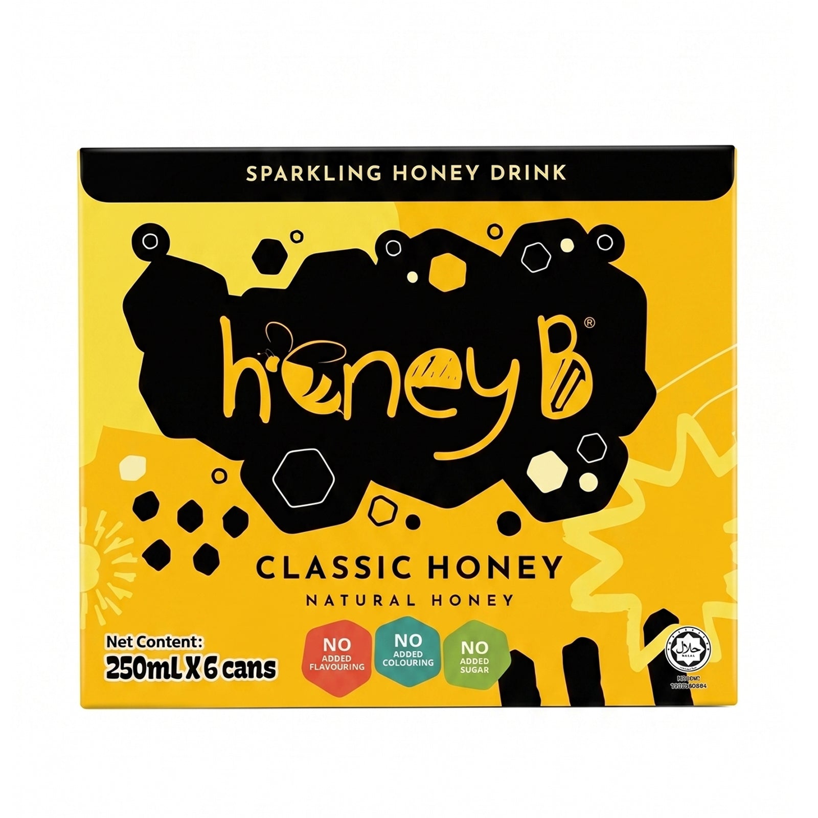 Honey B sparkling Drink 250ml