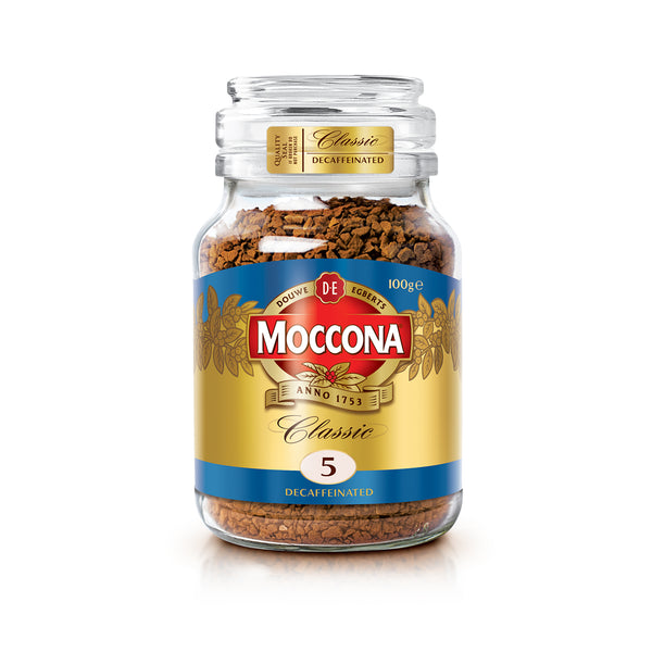 Moccona Freeze Dried Instant Coffee Classic Decaffeinated 100g (highest price)