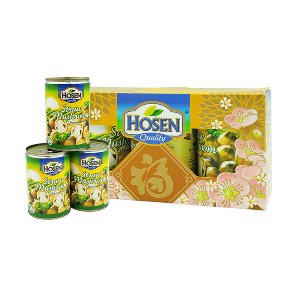 Hosen Straw Mushroom 425g x 3 (highest price)