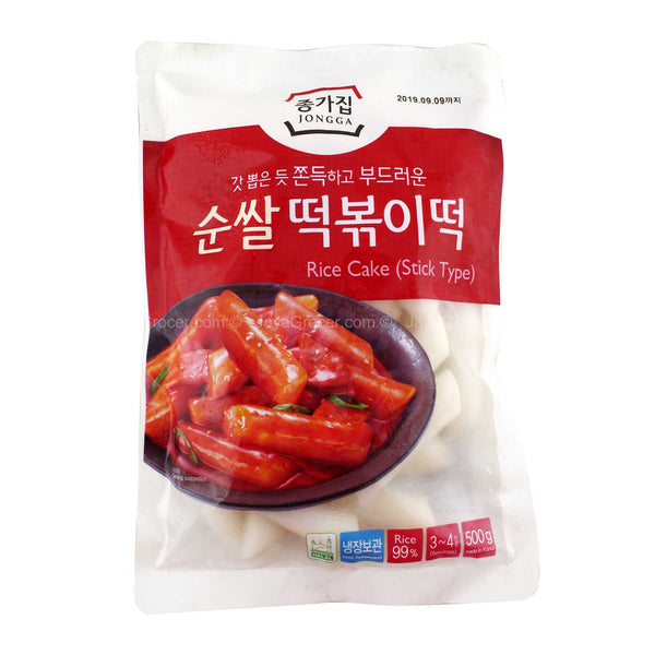 Jongga Rice Cake (Stick Type) 500g (highest price)