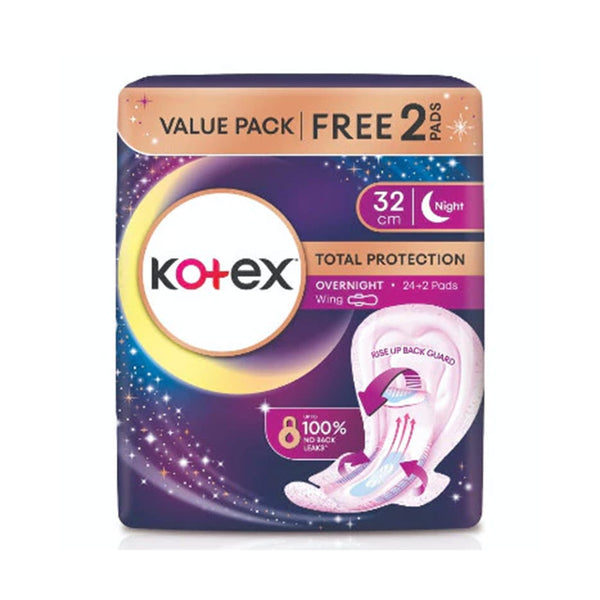 Kotex Soft and Smooth Proactive Guard Overnight Extra Long 32cm x 24sheets (highest price)