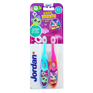 Jordan Step 2 Twin Pack Toothbrush