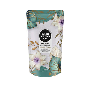Good Virtues Co Anti Aging and Hydrating Shower Cream Refill 600ml