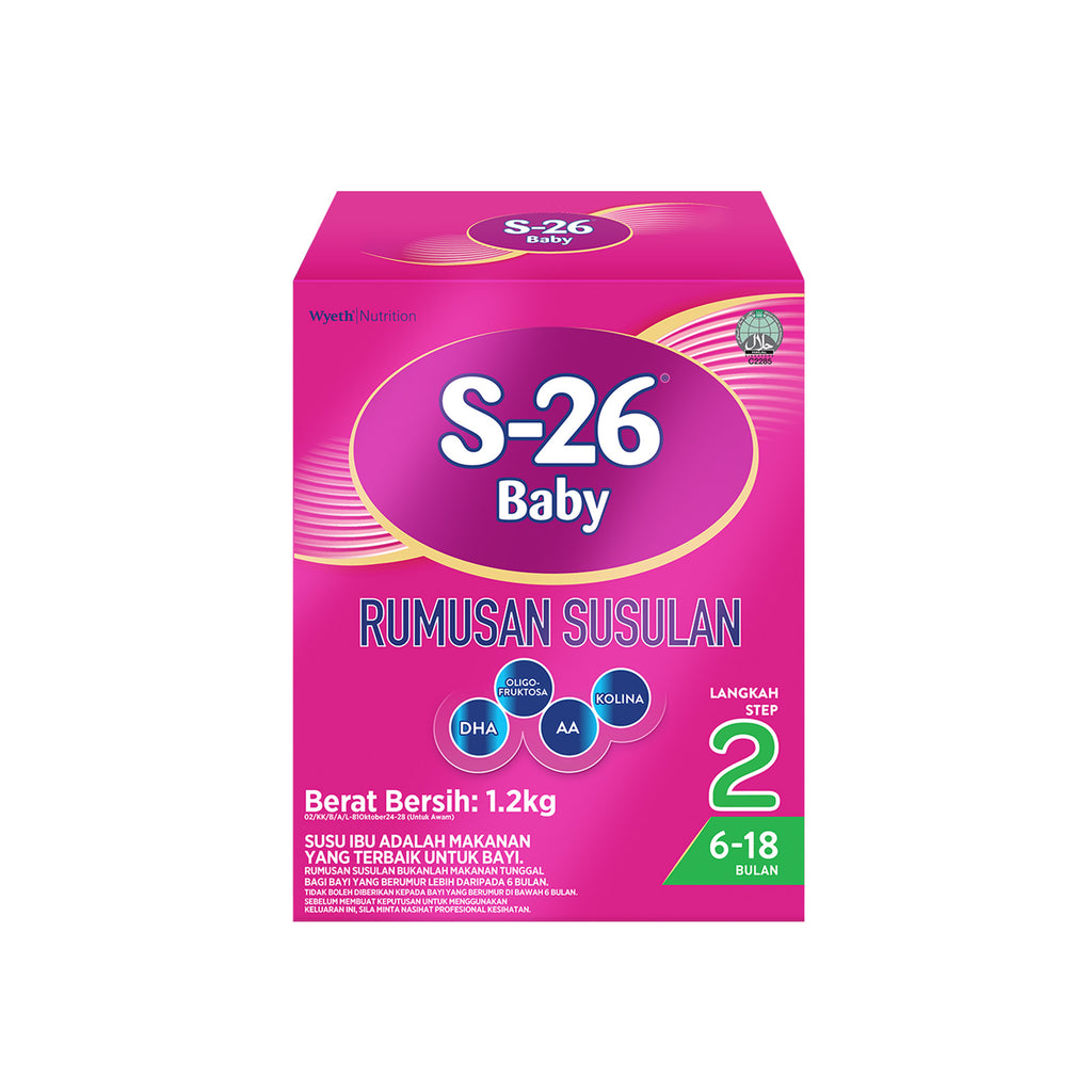 Wyeth S-26 Promil Follow-up Formula Step 2 Milk Powder 1.2kg