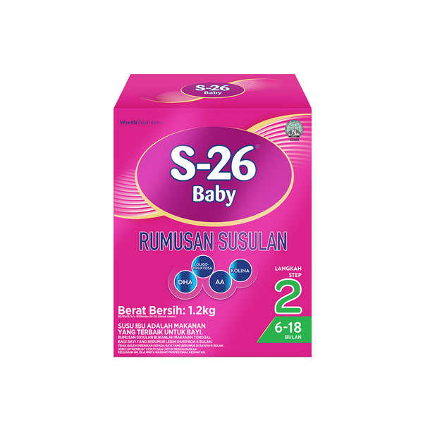 Wyeth S-26 Promil Follow-up Formula Step 2 Milk Powder 1.2kg (highest price)