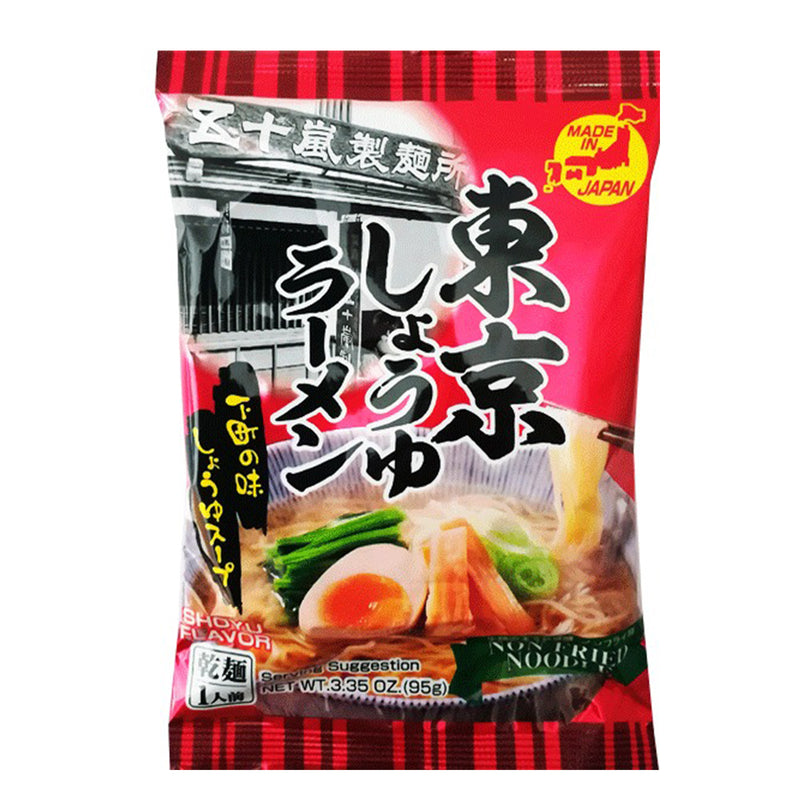 Igarashi Seimen Tokyo Soy Sauce Plant-Based Ramen (Vegetarian) 95g