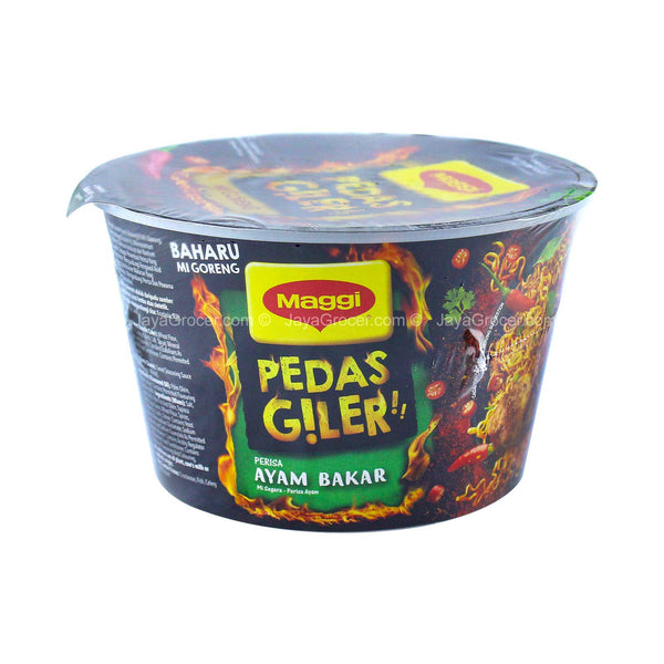 Maggi Pedas Giler Perencah Ayam Bakar Instant Noodle Bowl 98g