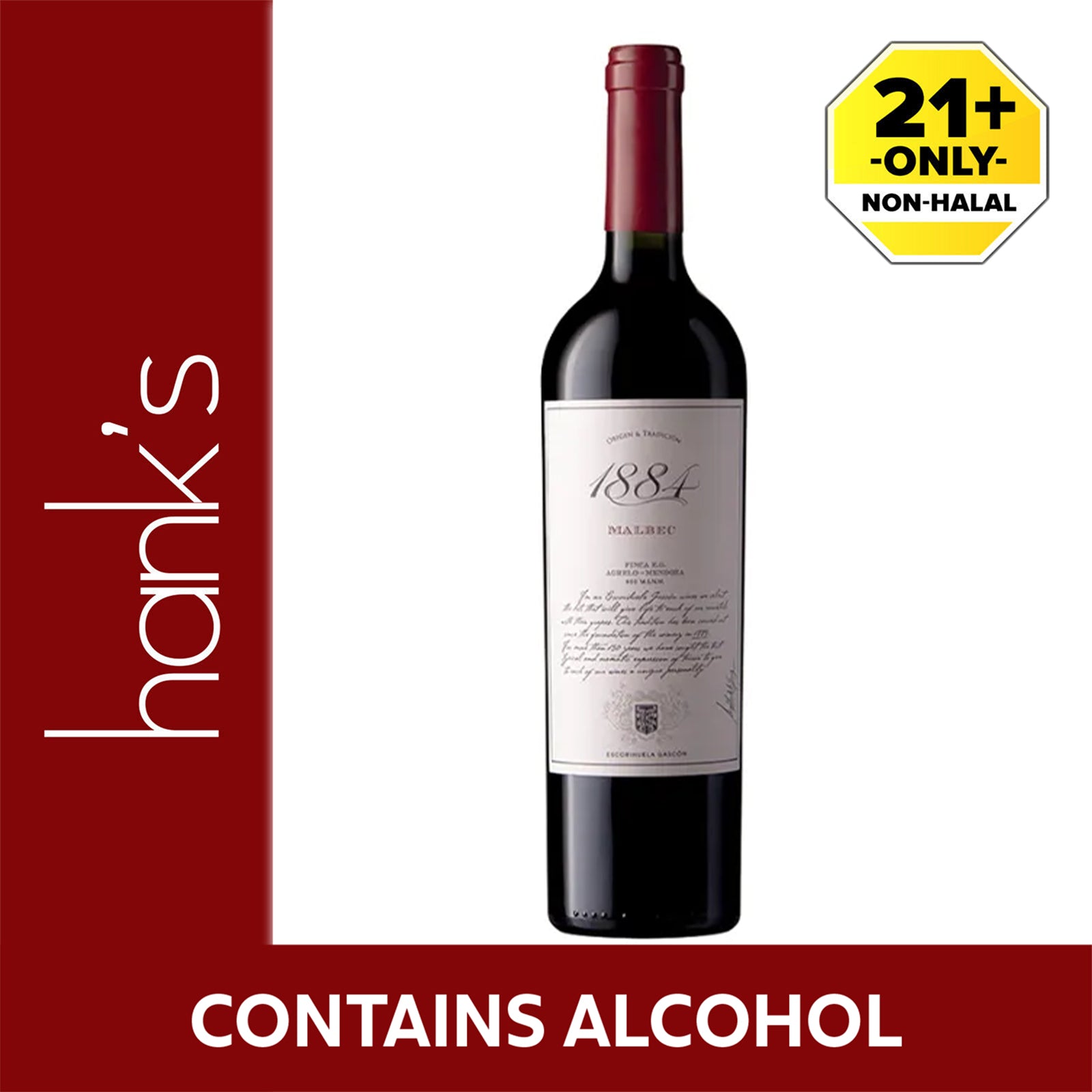 1884 Reserve Malbec Wine 750ml
